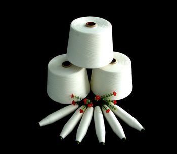 天竹纤维纱是什么面料？  涤纶竹纤维纱的特点？  涡流纺竹纤维纱 2404源头工厂-17667199207